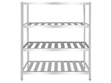 四层花格平板货架